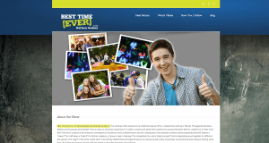 Screenshot of BestTimeEverTV.com from May 21, 2013
