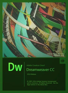 Adobe Dreamweaver CC 2014 Splash Screen