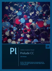 Adobe Prelude CC 2014 Splash Screen