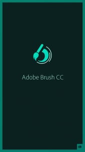 Adobe Brush CC Splash Screen