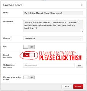 How to Create a Secret Board on Pinterest