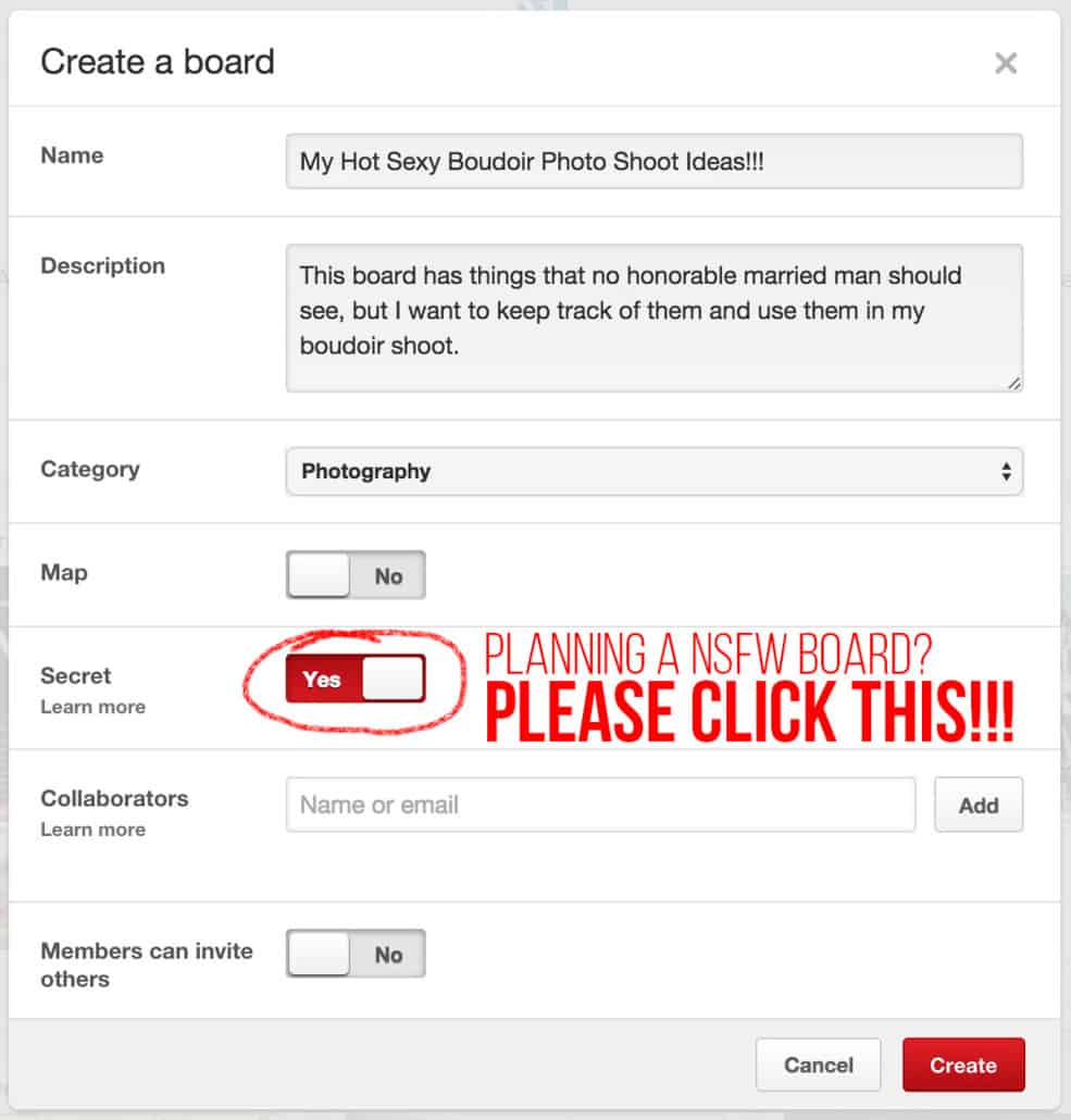 How to Create a Secret Board on Pinterest