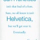 Designer Responds to Apple's Decision to Drop Helvetica for San Francisco in iOS 9